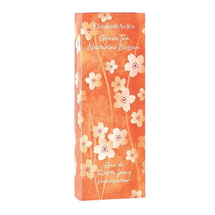 Elizabeth Arden Green Tea Nectarine Blossom Eau de Toilette Mujer, Perfume Floral Afrutado con Té Verde y Nectarina, Fragancia Fresca y Ligera, Spray 100 ml