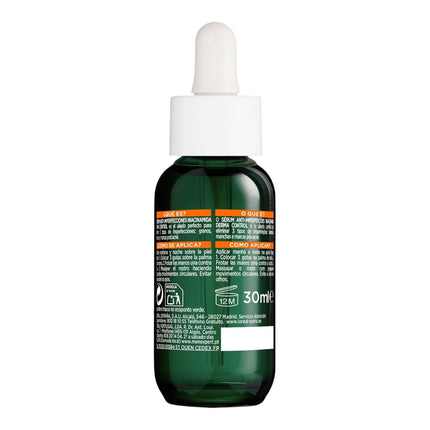 L’Oréal Paris Men Expert Derma Control Sérum Anti-Imperfecciones 30 ml, con 3% Niacinamida y Ácido Salicílico, para Piel Grasa con Tendencia Acnéica