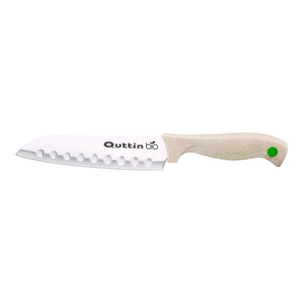 Santoku BIO 16.5 cm Cuchillo de Cocina Japonés Acero Inoxidable Mango Ergonómico