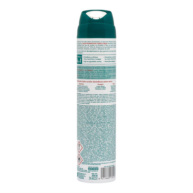 SANYTOL ambientador desinfectante para hogar y tejidos Flor de Algodón spray 300 ml