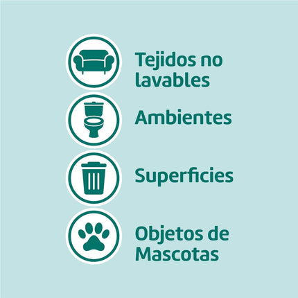 SANYTOL ambientador desinfectante para hogar y tejidos Flor de Algodón spray 300 ml