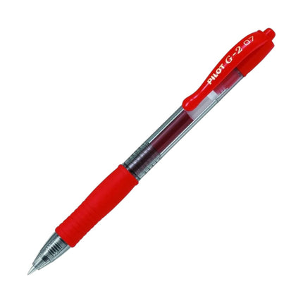 PILOT Roller Ball Pen G-2 0.7 mm Verde/Rojo/Verde claro/Azul marino/Cian/Negro