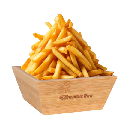 Bol de Bambú Caja Cuadrada Libre de Alérgenos para Alimentos Secos