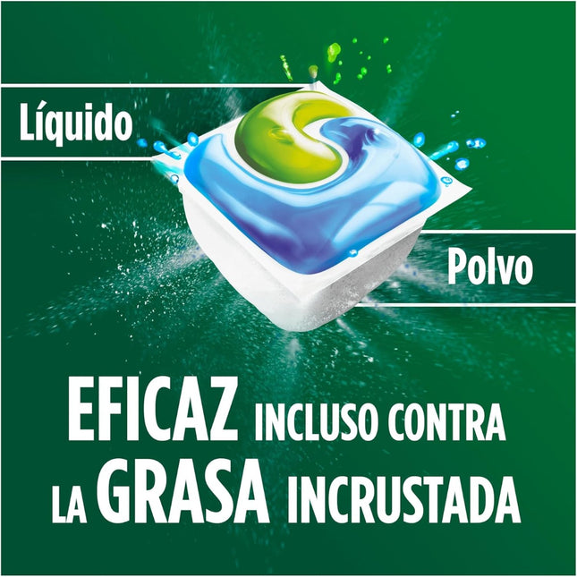 Fairy Original Todo en Uno Cápsulas para Lavavajillas, 56 Unidades