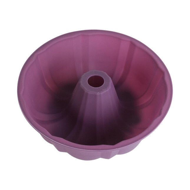 Molde de Silicona Morada para Bizcocho Ø 25, 5 x 9 cm