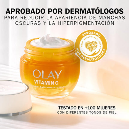OLAY Regenarist Vitamin C +AHA 24 crema de día gel hidratante tarro 50 ml