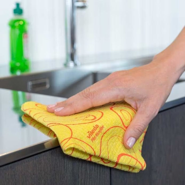 Vileda Bayeta Ultra Fresh Suave – Formato Especial 34 x 40 cm, 3 uds