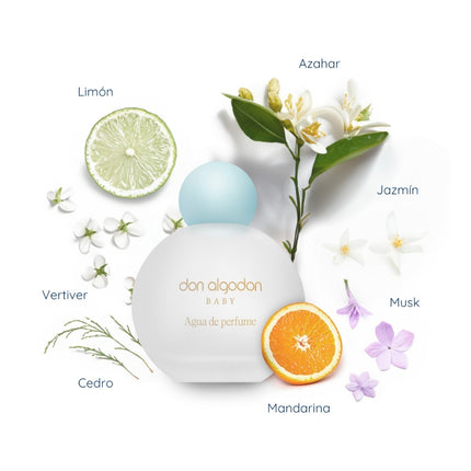 Don Algodon Baby Pack de Agua de Perfume 100 ml y Agua de Colonia 200 ml