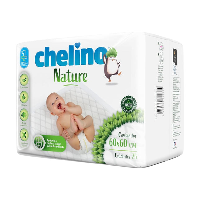 Chelino Nature Cambiador Infantil 60x60 (25 unidades)