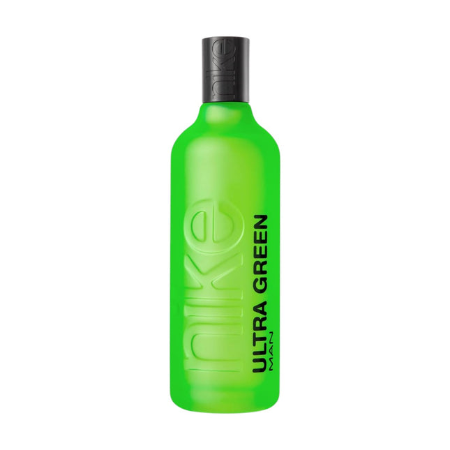 Nike Ultra Green Man Eau de Toilette 200 ml, Perfume para Hombre Amaderado y Oriental, con Bergamota, Manzana, Pomelo, Cedro, Almizcle, Pachulí y Vainilla
