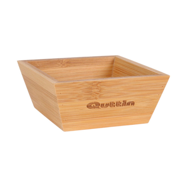 Bol de Bambú Caja Cuadrada Libre de Alérgenos para Alimentos Secos