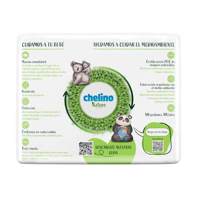Chelino Nature Cambiador Infantil 60x60 (25 unidades)