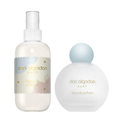 Don Algodon Baby Pack de Agua de Perfume 100 ml y Agua de Colonia 200 ml
