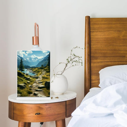 Porta Menús Sobremesa Transparente de Plástico