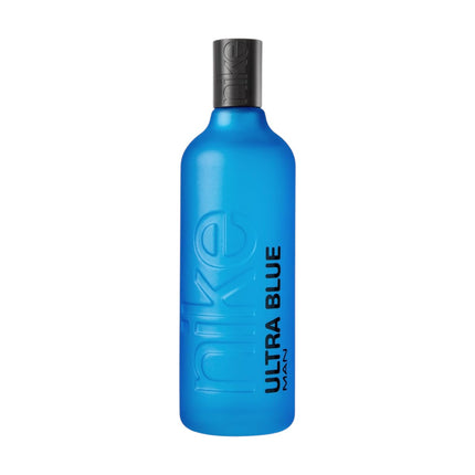 Nike Ultra Blue Man Eau de Toilette 200 ml, Perfume para Hombre con Limón, Menta, Piña, Romero, Sales Marinas, Musgo y Ámbar, Natural Spray