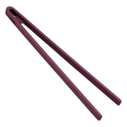 Pinzas de Cocina de Silicona 30 cm, Pinzas Largas Antideslizantes para Freír, Servir y Cocinar, Utensilio de Cocina Resistente al Calor, Color Morado