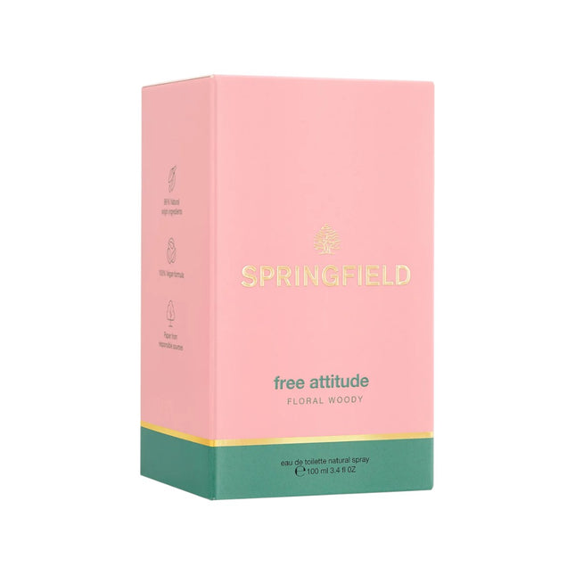 SPRINGFIELD Free Attitude Eau de Toilette para Mujer 100 ml
