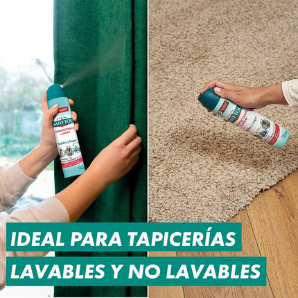 SANYTOL ambientador desinfectante para hogar y tejidos Flor de Algodón spray 300 ml