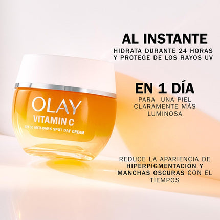 OLAY Regenarist Vitamin C +AHA 24 crema de día gel hidratante tarro 50 ml