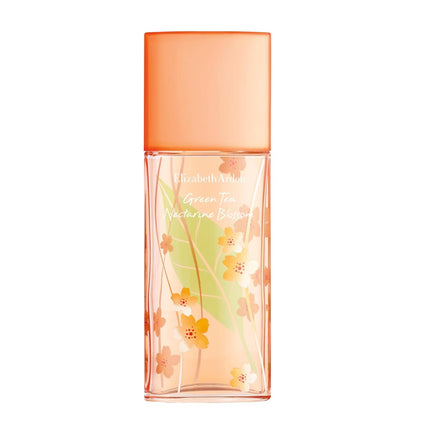 Elizabeth Arden Green Tea Nectarine Blossom Eau de Toilette Mujer, Perfume Floral Afrutado con Té Verde y Nectarina, Fragancia Fresca y Ligera, Spray 100 ml