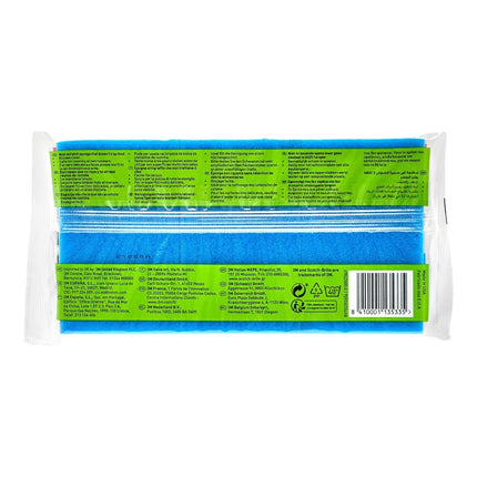 Scotch-Brite Estropajo No Raya Fresh – Pack de 3 Unidades