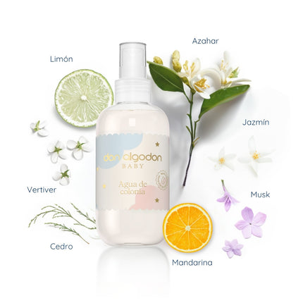 Don Algodon Baby Pack de Agua de Perfume 100 ml y Agua de Colonia 200 ml