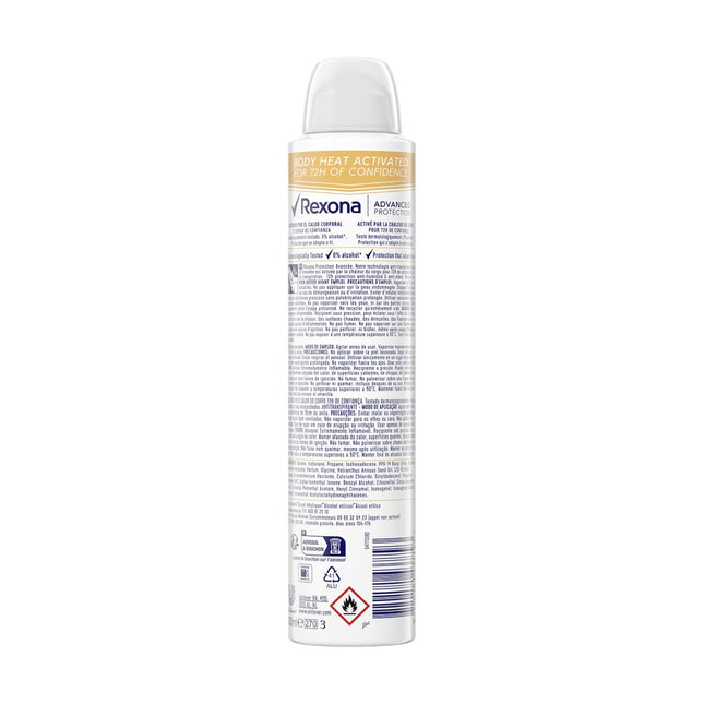 Rexona Advanced Protection Tropical Antitranspirante en Spray 200 ml – Protección 72 Horas contra el Sudor y el Mal Olor – Desodorante para Mujer con Fragancia Tropical Duradera