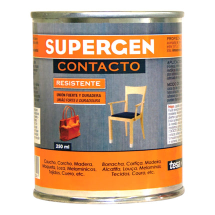 Supergen Pegamento Contacto Bote 250 ml