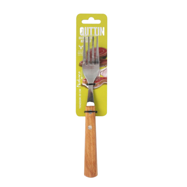 Tenedor de Mesa Natura 20,5 cm Acabado Natural y Elegante