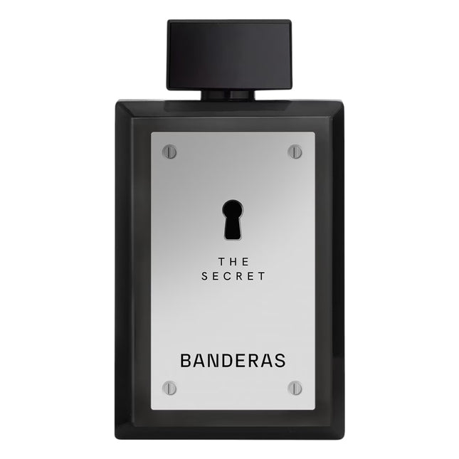 Banderas The Secret Eau de Toilette Hombre 200 ml, Perfume Masculino con Vaporizador, Fragancia Especiada y Elegante con Notas de Vainilla y Cardamomo