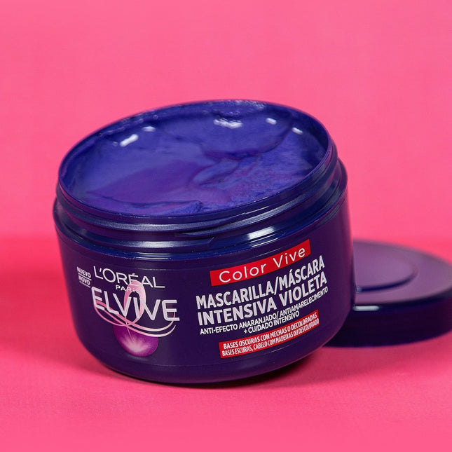 L'OREAL PARIS ELVIVE COLOR-VIVE VIOLETA Mascarilla intensiva para el pelo Protección grises-blancos 250 ml