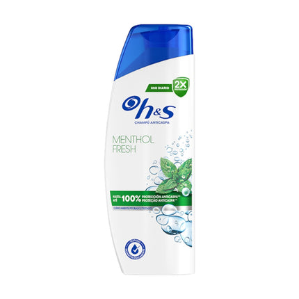 H&S Menthol Fres Champú Anticaspa Hasta 100% Protección Anticaspa 250 ml