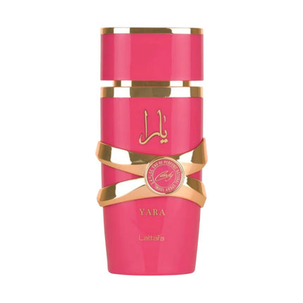 Lattafa Yara Candy Eau de Parfum para Mujer 100 ml – Perfume Árabe Dulce y Floral – Fragancia Femenina Gourmand de Larga Duración