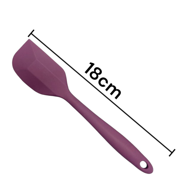 Espátula de Silicona para Repostería en Color Morado